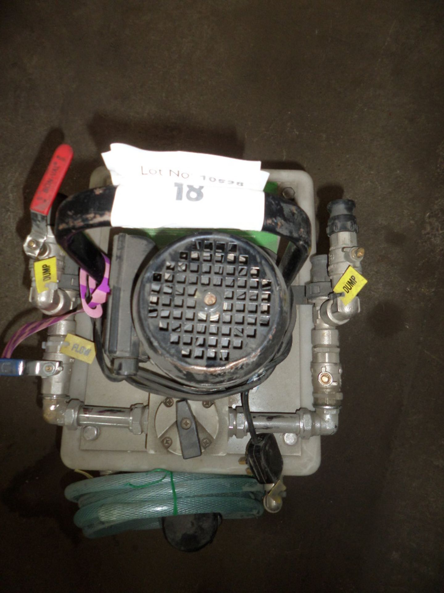 NORSTROM PRO FLUSH {016369} CENTRAL HEATING FLUSHER 240v 13amp connection and power is there when te - Image 3 of 3