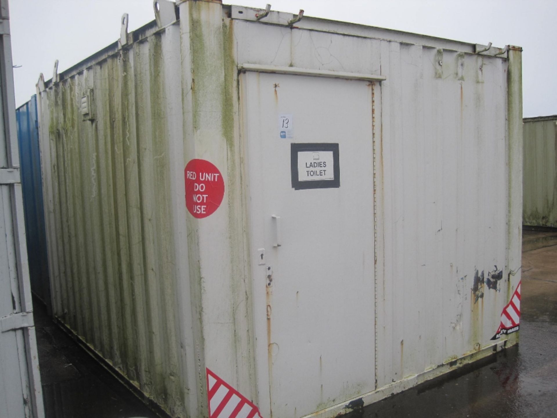 ESP15230 12ft x 10ft Secure Container Toilet Unit (Locked)