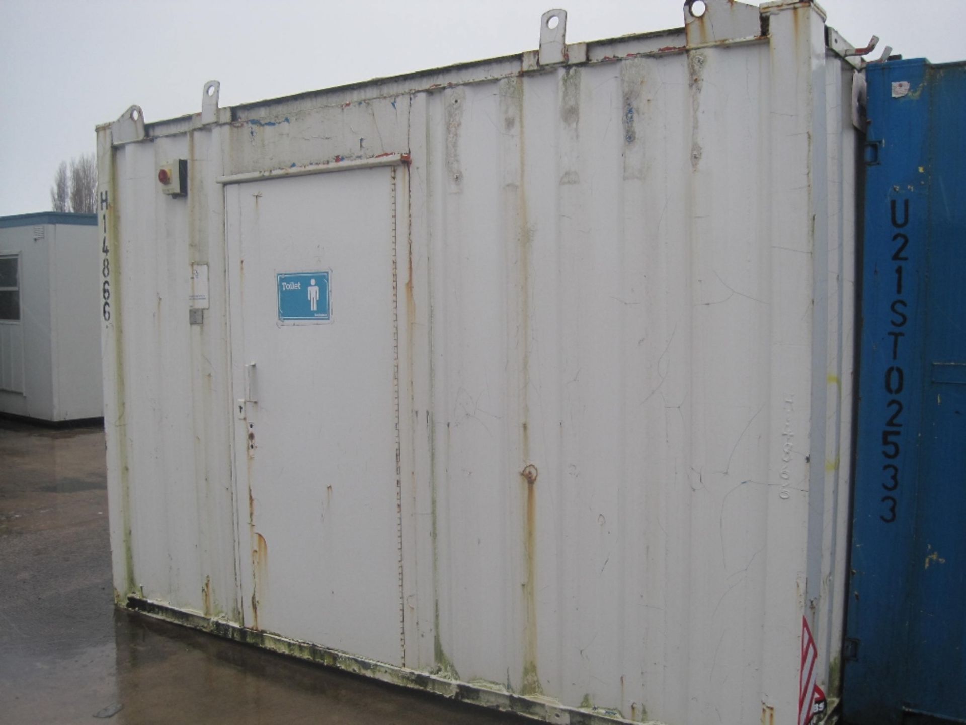 ESP15230 12ft x 10ft Secure Container Toilet Unit (Locked) - Image 3 of 3