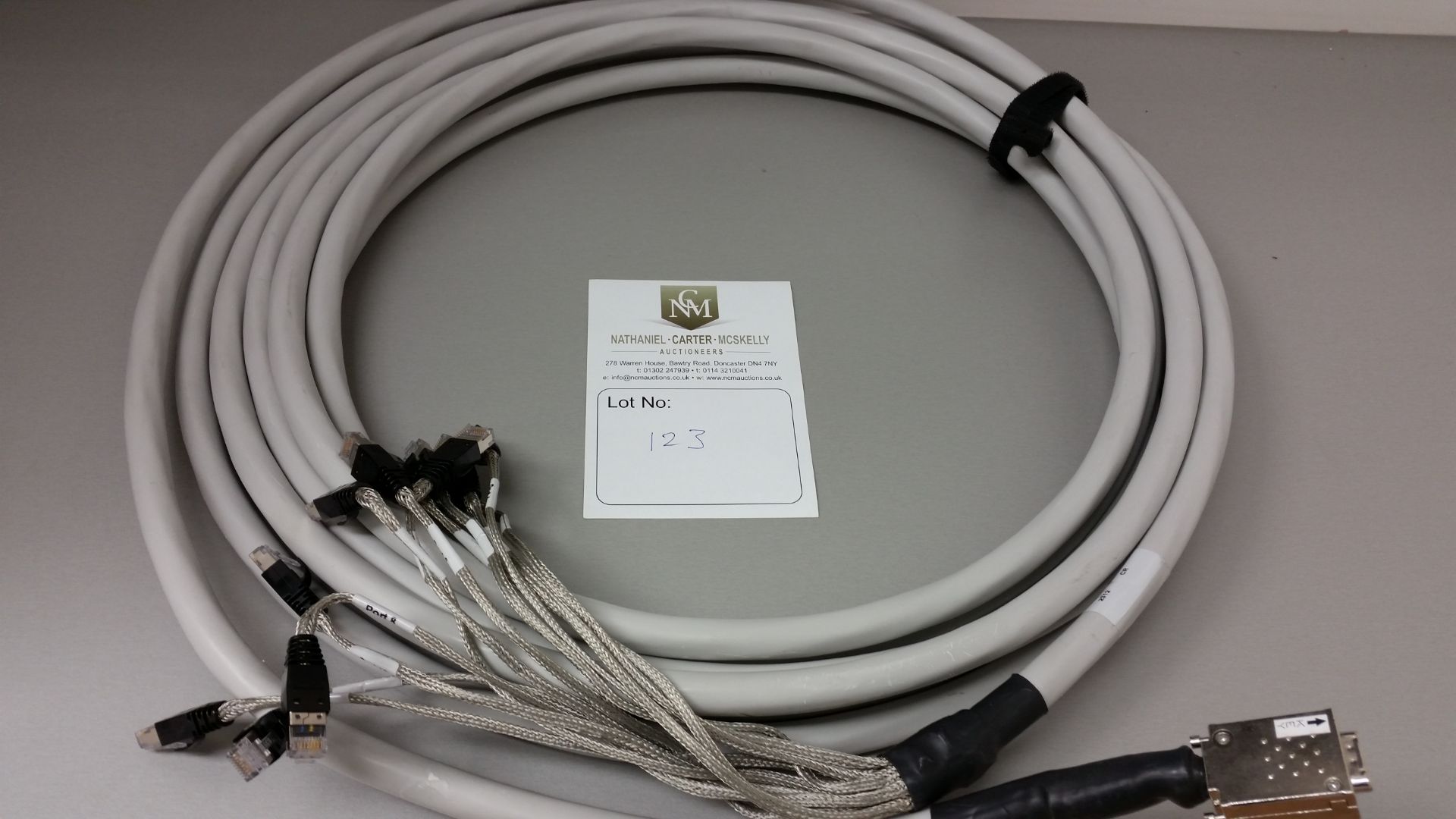 Make: Tyco Electronics Model: Cable 10/100 Cable-Mini-RJ21 to ...