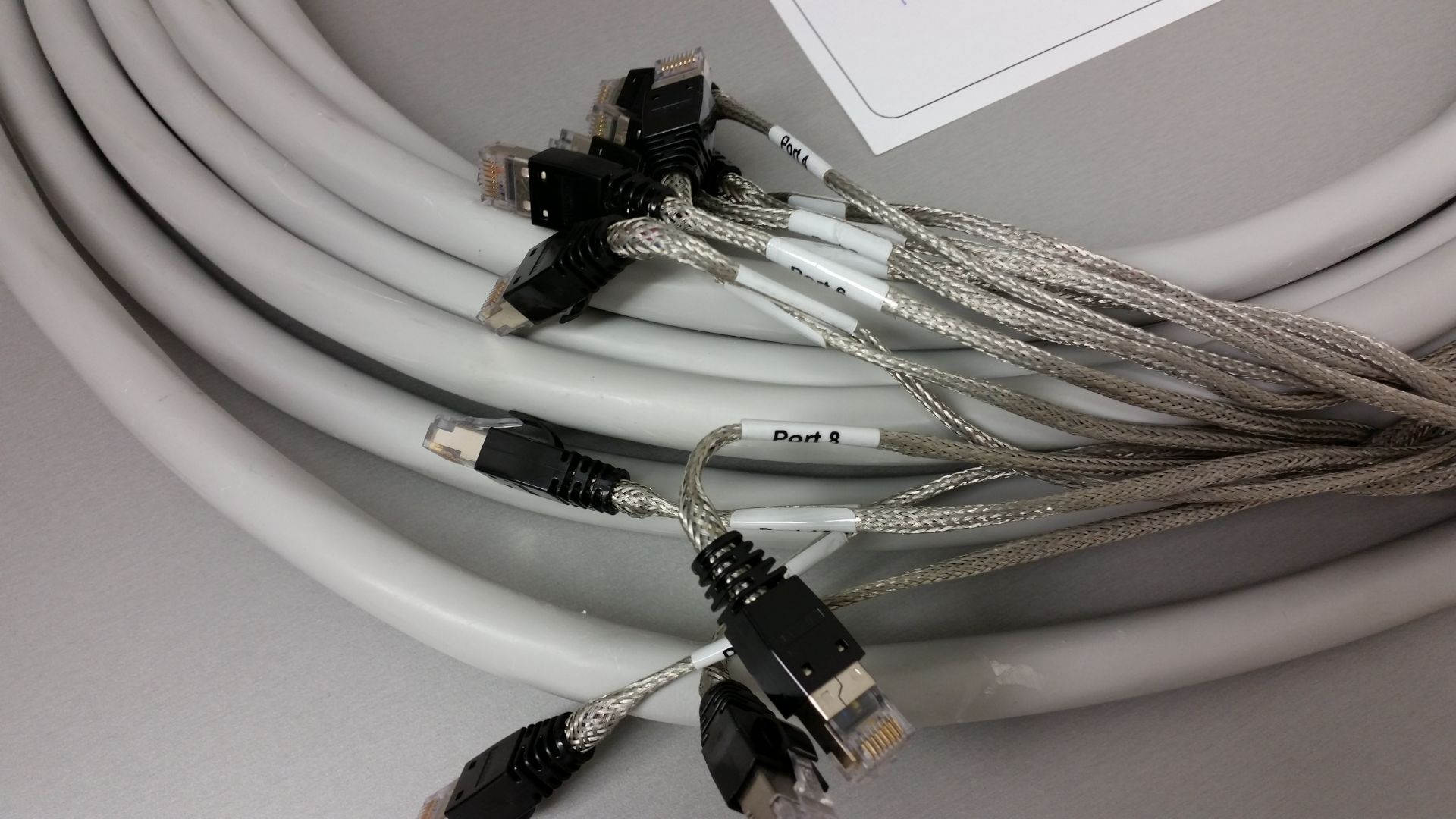 Make: Tyco Electronics Model: Cable 10/100 Cable-Mini-RJ21 to ...