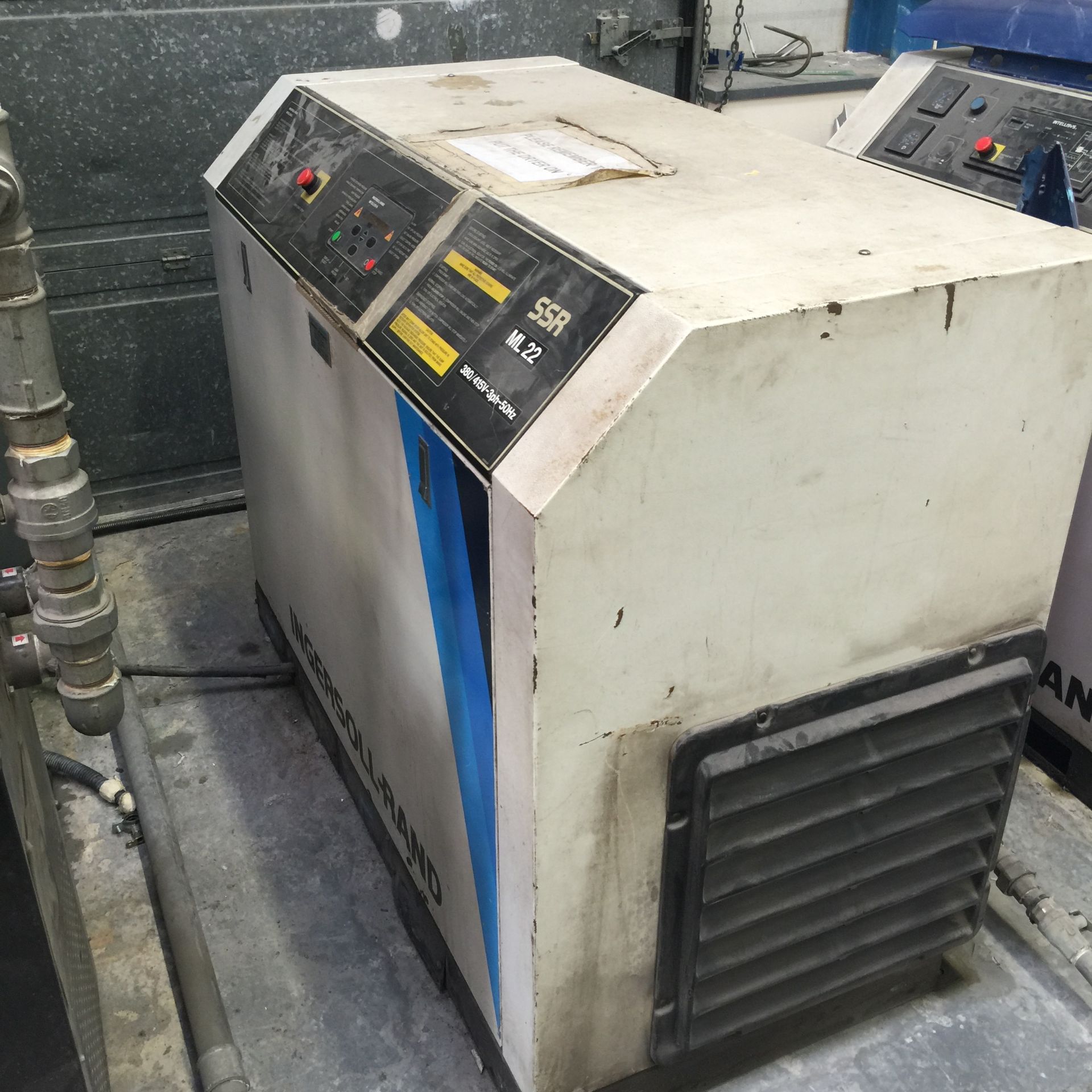 INGERSOLL-RAND - LUBRICATED ROTARY SCREW COMPRESSOR, SSR ML22