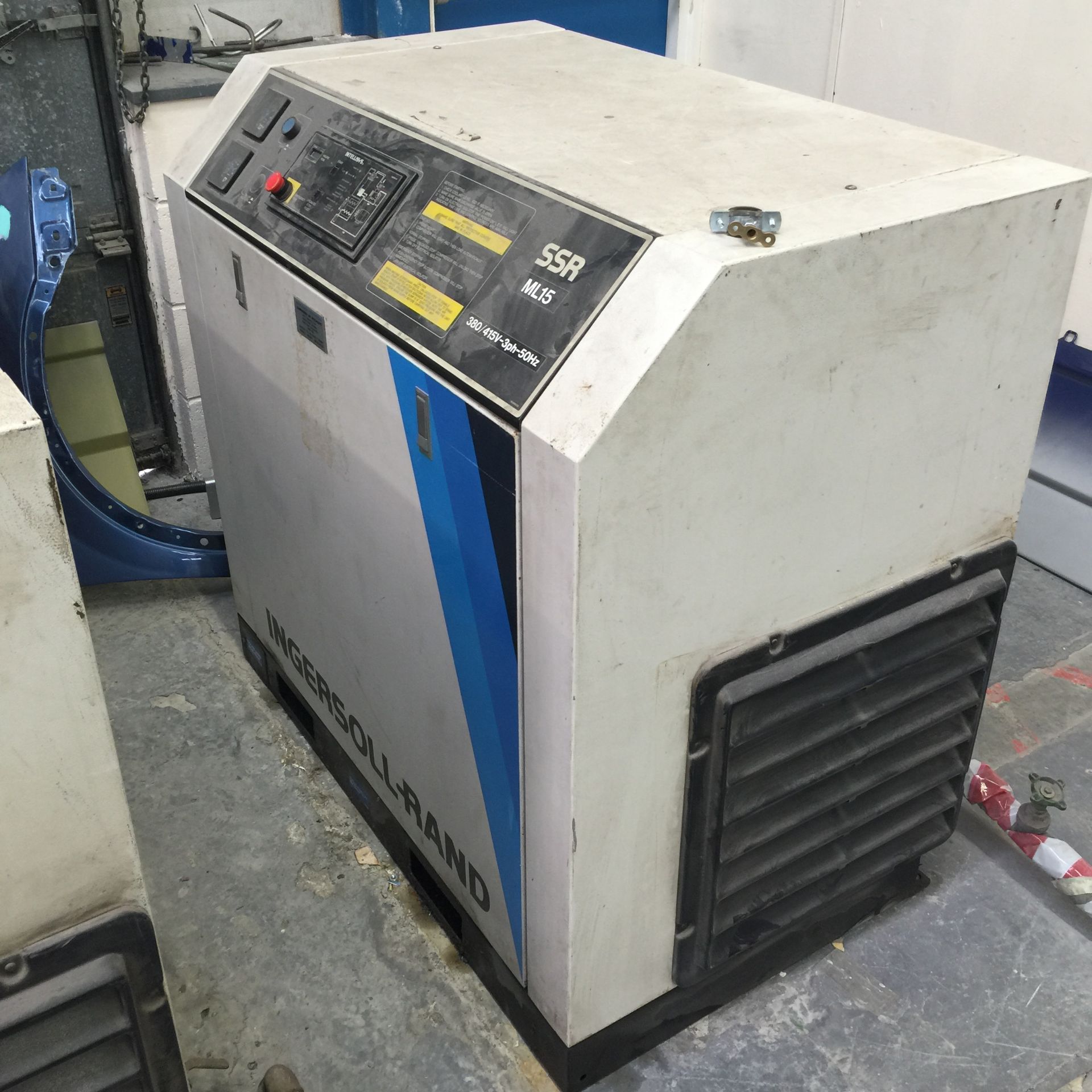 INGERSOLL-RAND - LUBRICATED ROTARY SCREW COMPRESSOR, SSR ML15