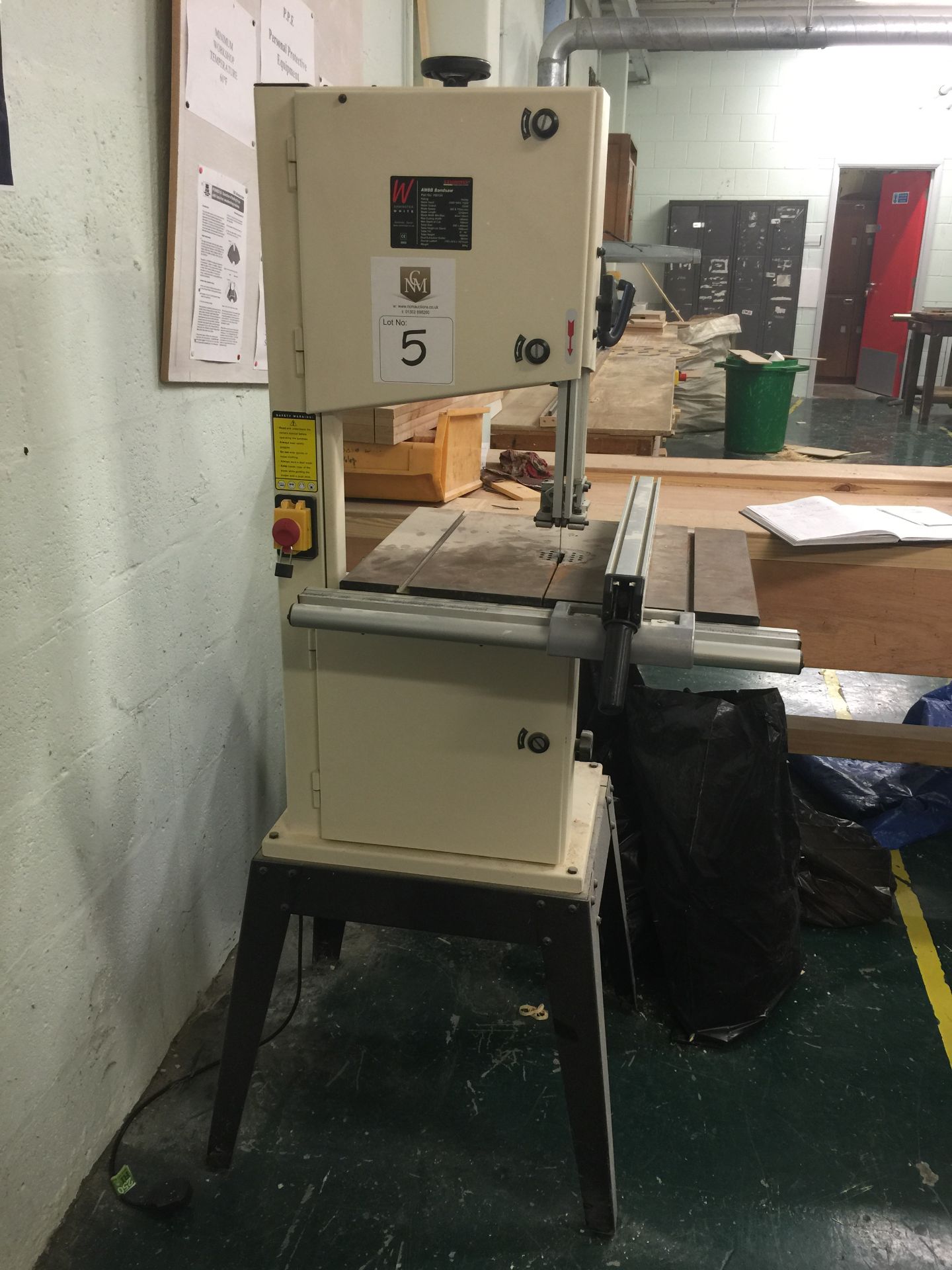 AXMINSTER BANDSAW, AWBB - Image 2 of 5