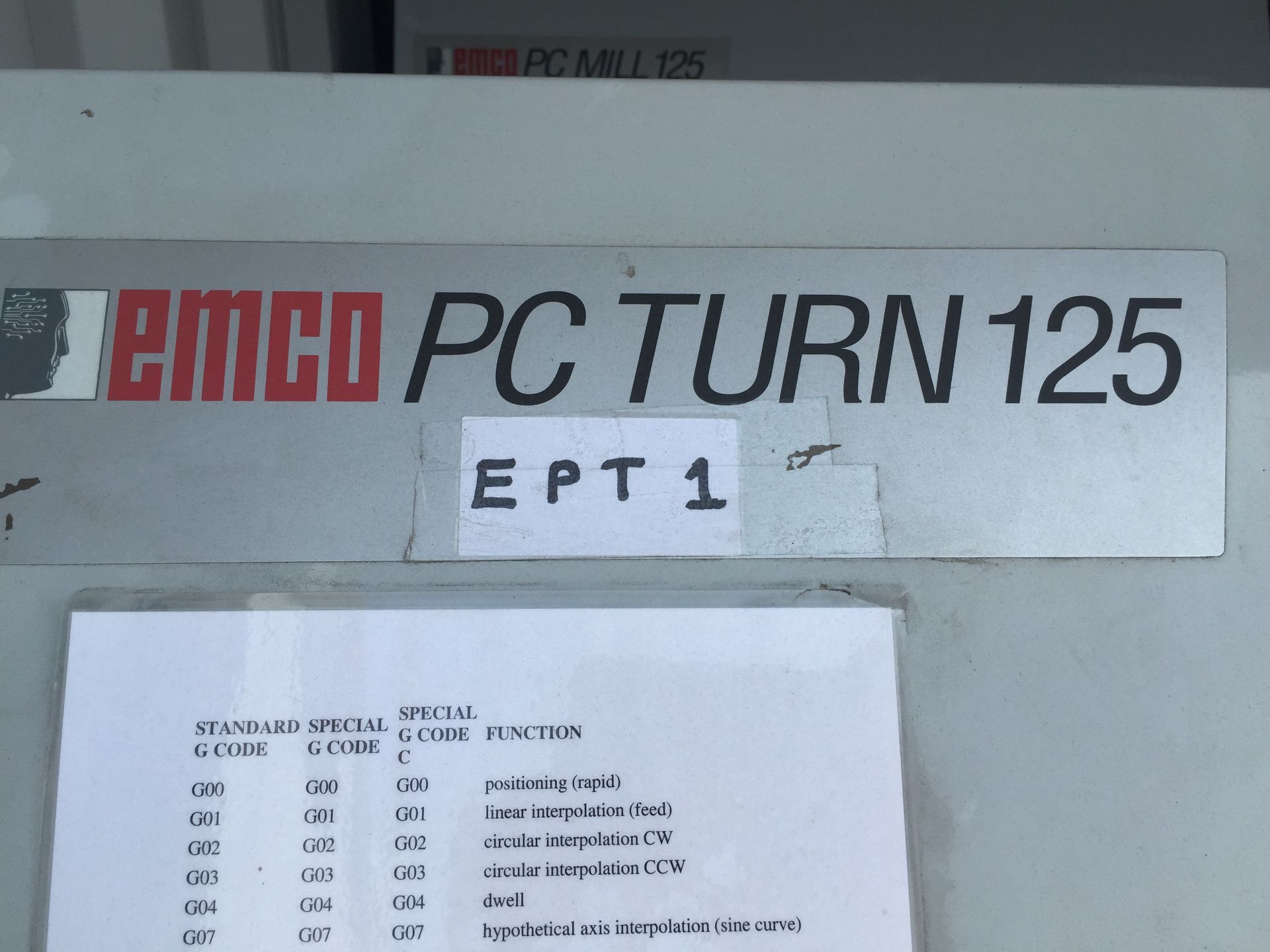 EMCO PC TURN 125 - CNC, PC TURN 125 - Image 3 of 16