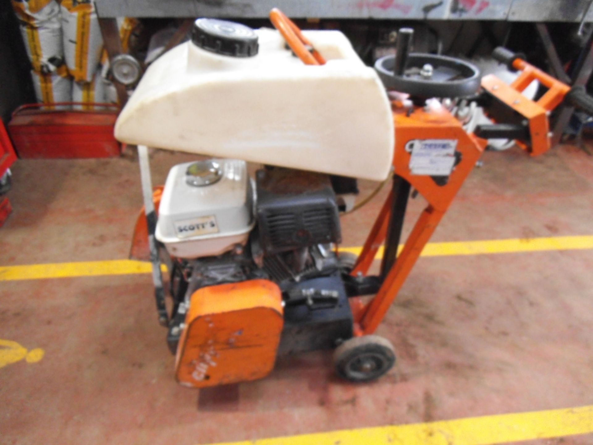 Norton Clipper CS451 Petrol Floor Saw c/w Honda GX390 Engine (PS06)