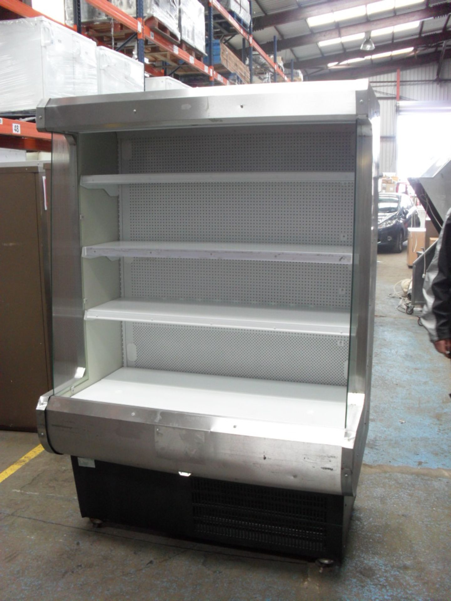 KOXKA M-14 {016964} 6FT MULTI DECK DISPLAY FRIDGE 240v 13amp connection and is fitted with lighting