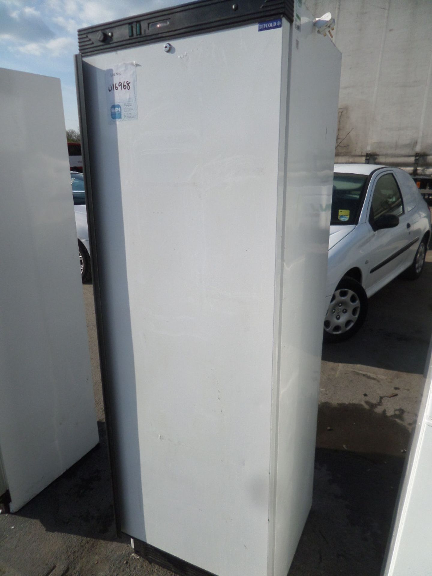 TEFCOLD  {016968} LARGER LARDER FRIDGE 240v 13amp connection - Dimensions  1.4 m tall 55 cm wide 58