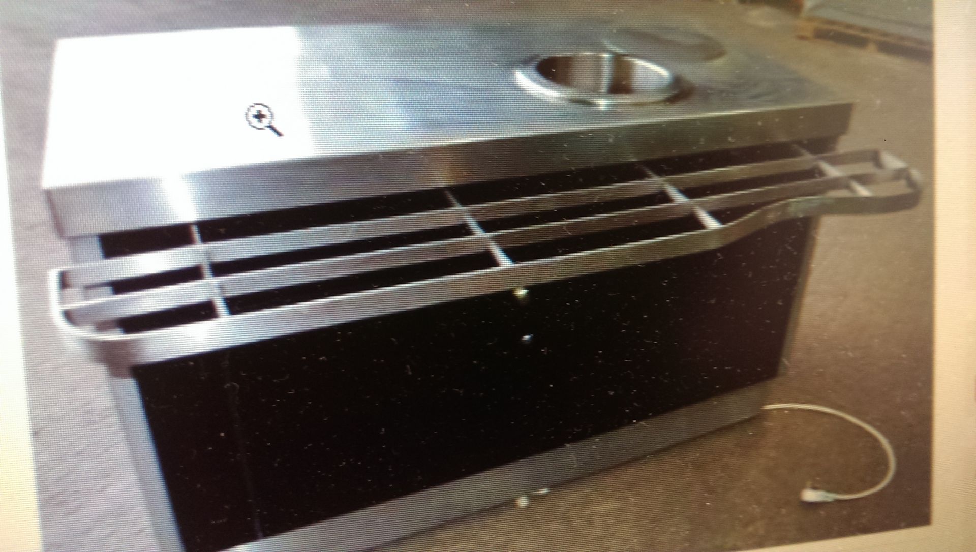 Stainless Steel Serving Counter with Plate Dispencer H92/W152/D107