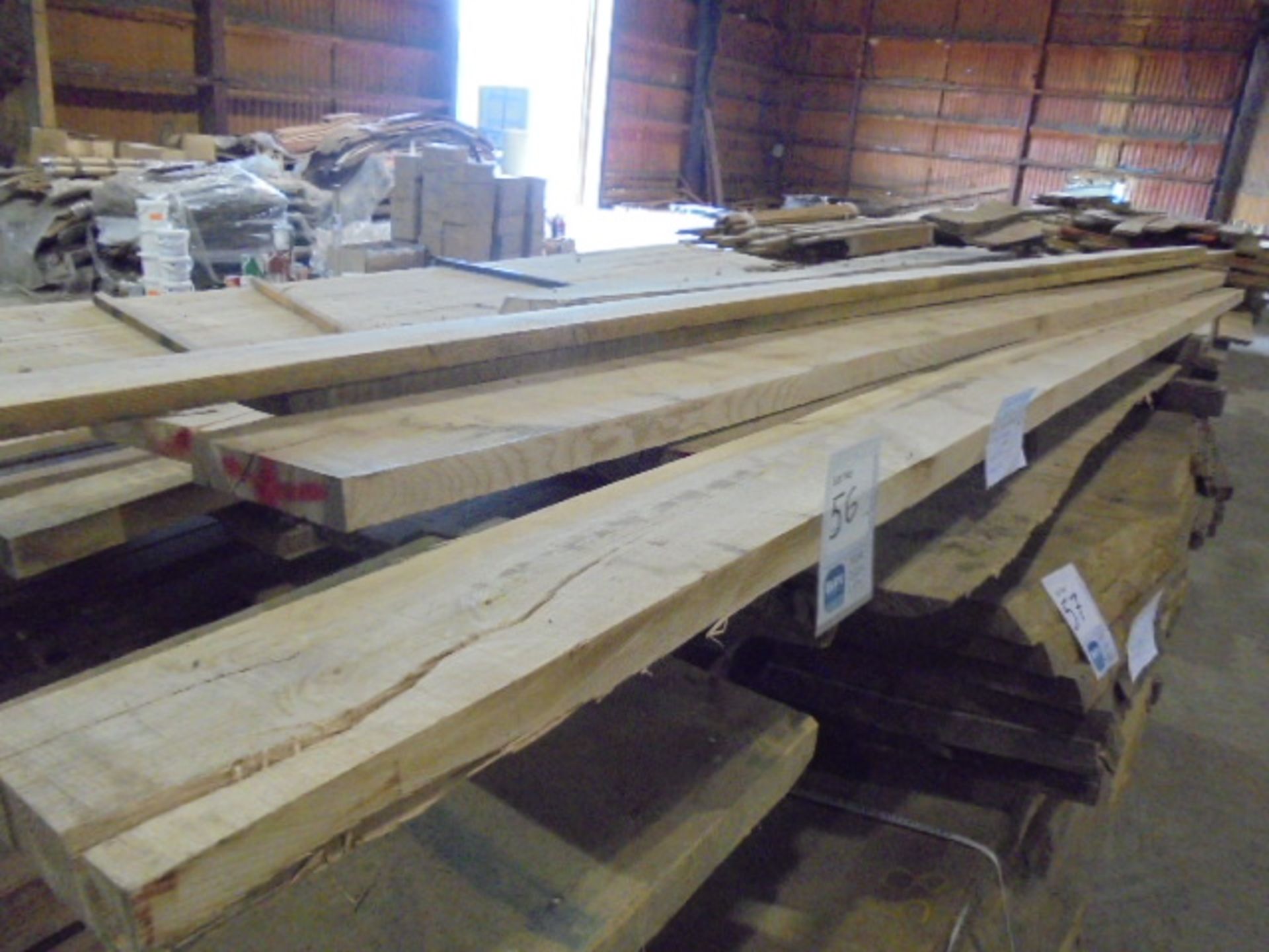 8 Lengths 41mm Ash, 2 Lengths 25x150mm Larch KD SE & 3 Lengths 27mm Ash/Beech KD LS, 0.250cum, Avera