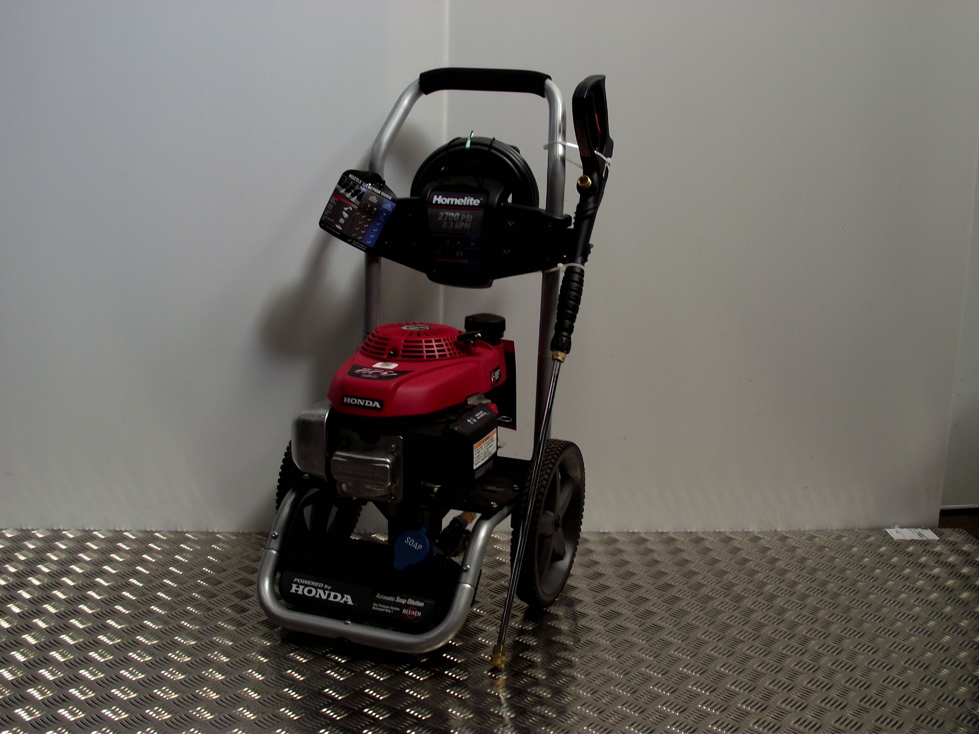 HONDA Engined 160CC, Pressure Washer, 2600PSi, Built in Soap Dispenser