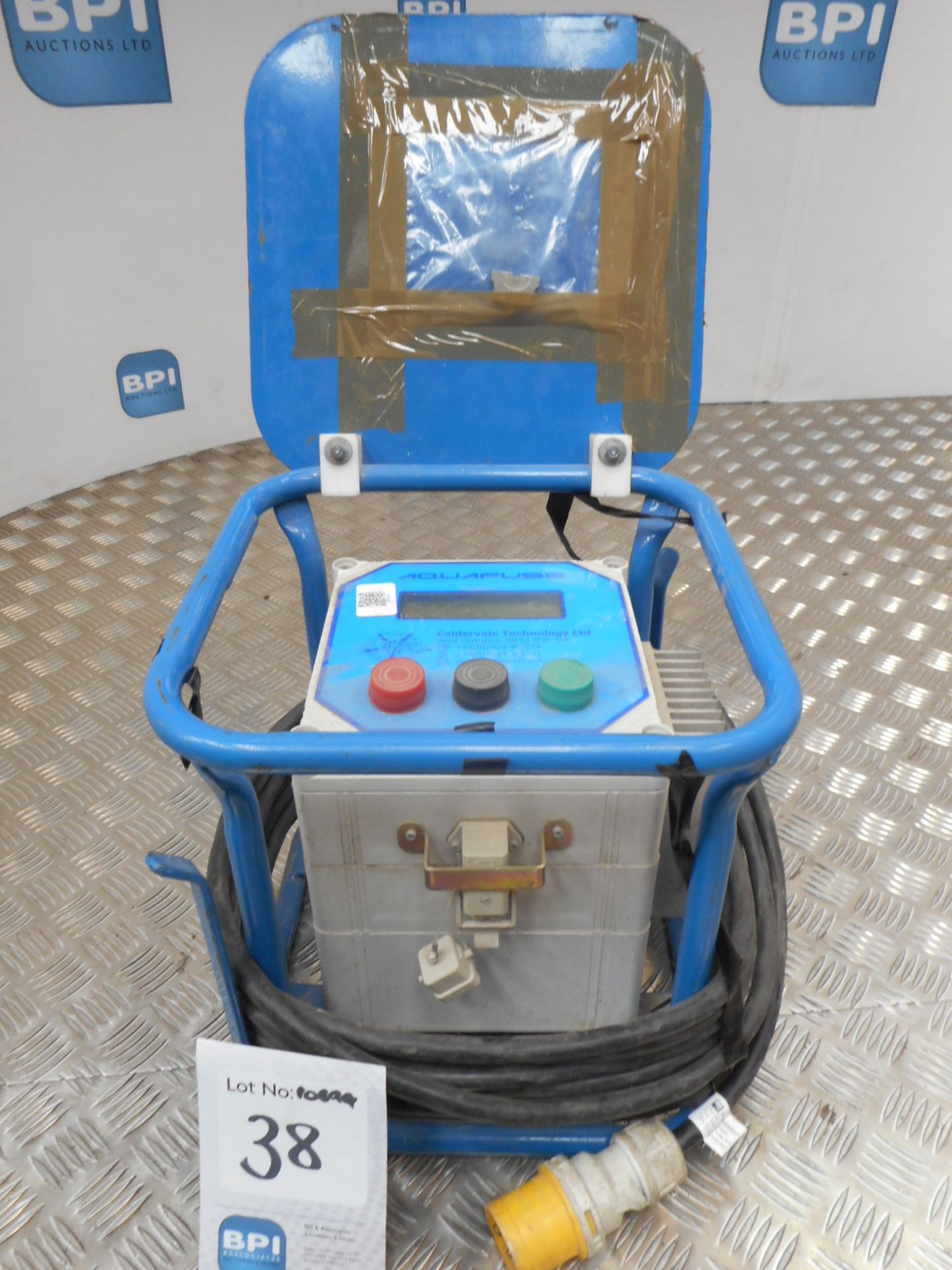 AQUAFUSE AF 315 {032506} NON PRESSURE DRAINAGE FUSION WELDER Used for the accurate connection of Val