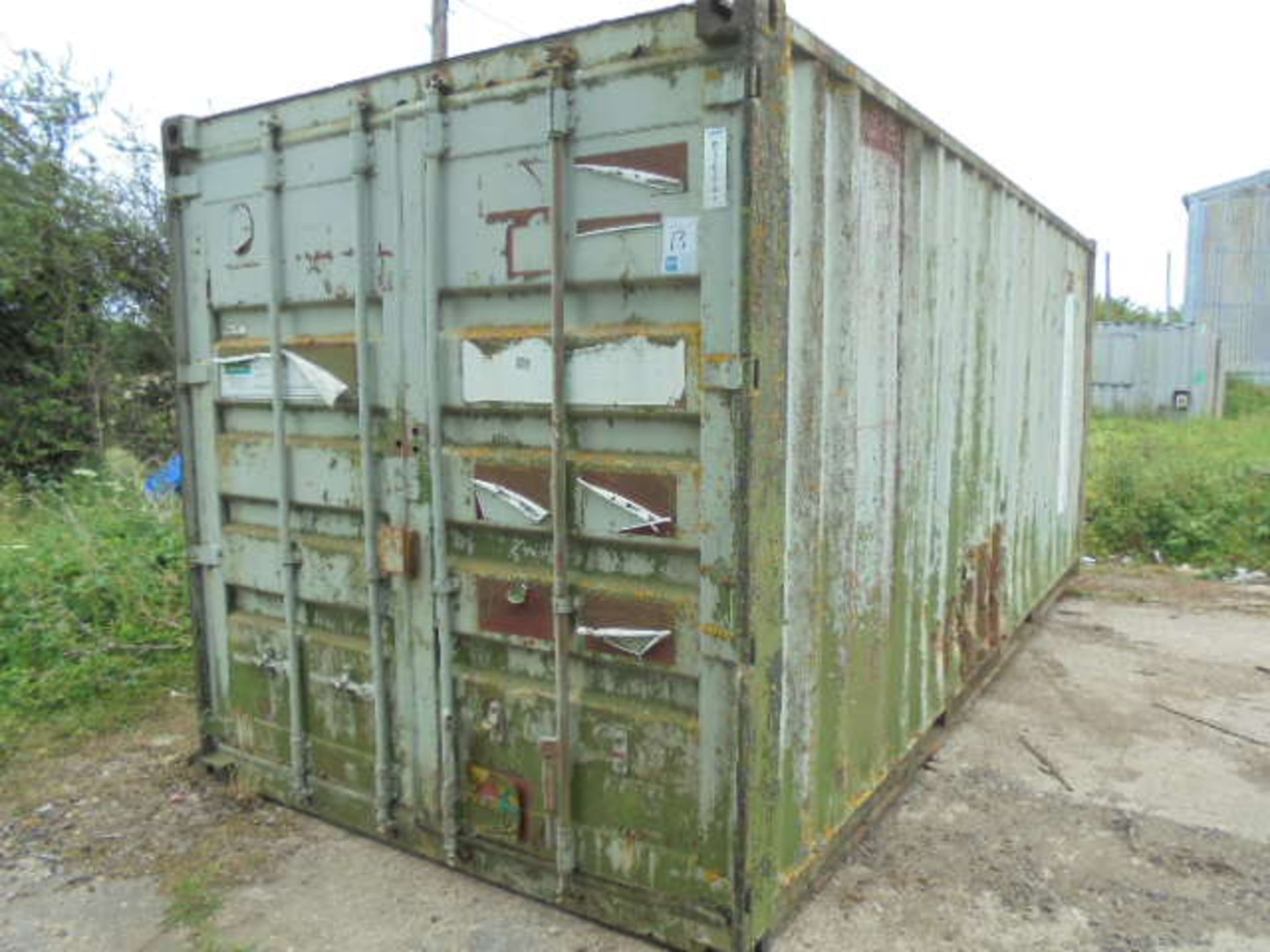 E30541 20ft x 8ft Steel Secure Container