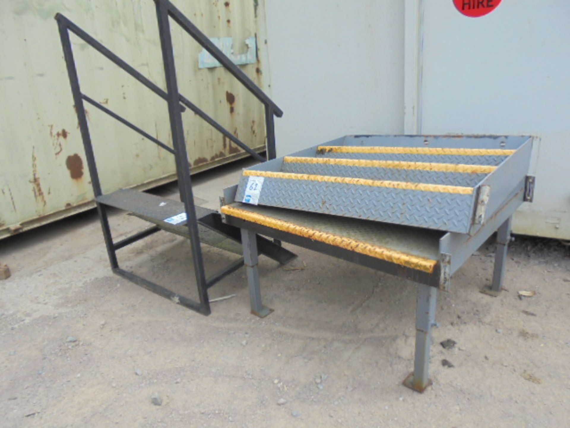 Quantity Steel Staging / Platforms c/w Access Stairs & Railings - Image 5 of 5