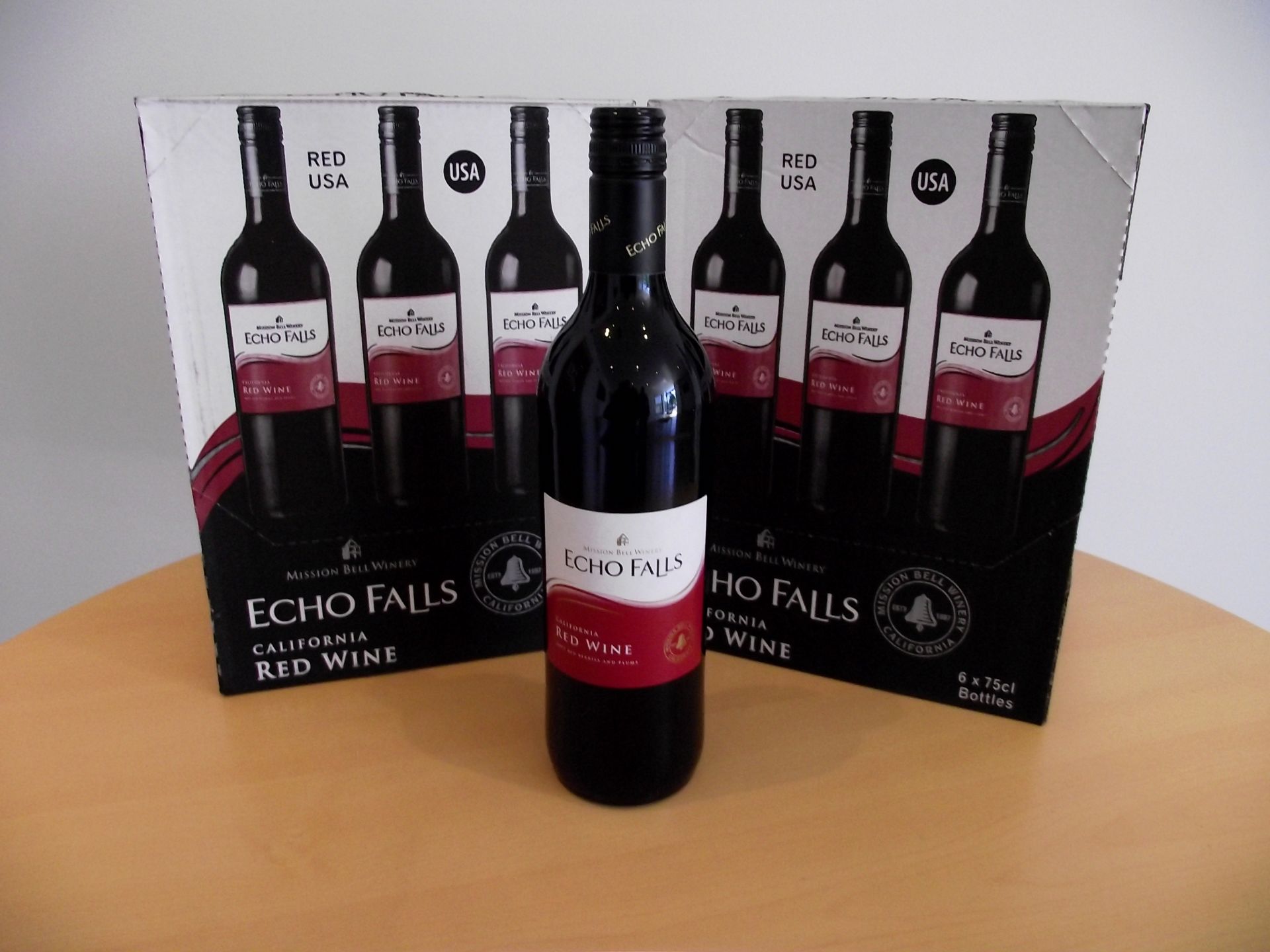 10 x Cases (6 Bottles in Each) Echo Falls Red