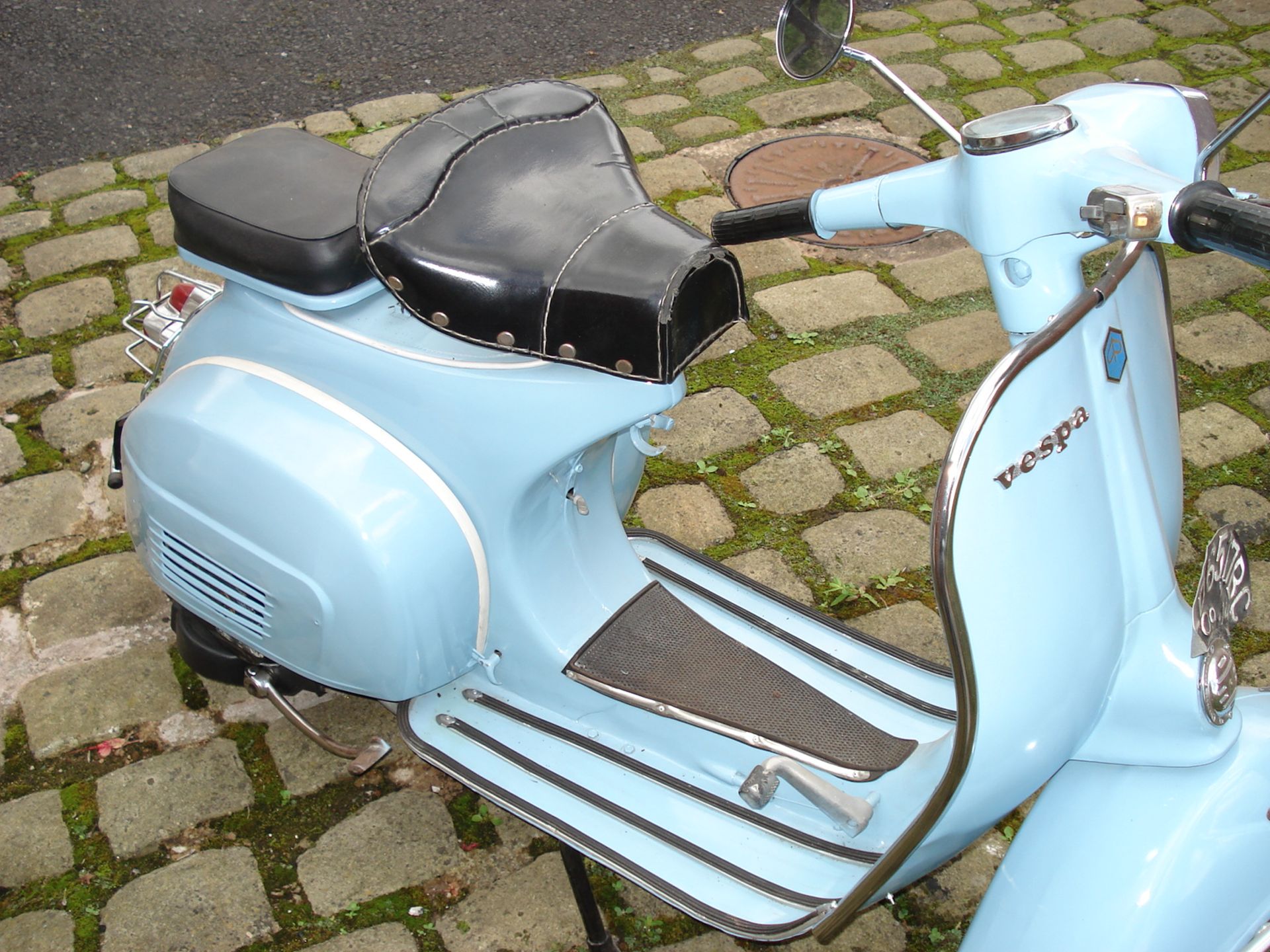 1972 VESPA Sprint 150CC, BLUE, EXCELLENT BODY CONDITION, HAD RECENT RESPRAY, STARTS/RUNS/DRIVES, NEE - Image 7 of 7