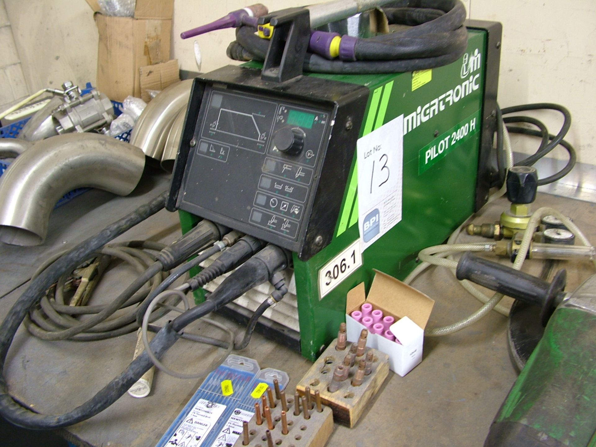 Migatronic Pilot 2400H MIG Welder. 400v