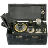 Telefunken Type K.W. 61g Wave Meter, 1917  For prior adjustment of all kinds of transmitters and