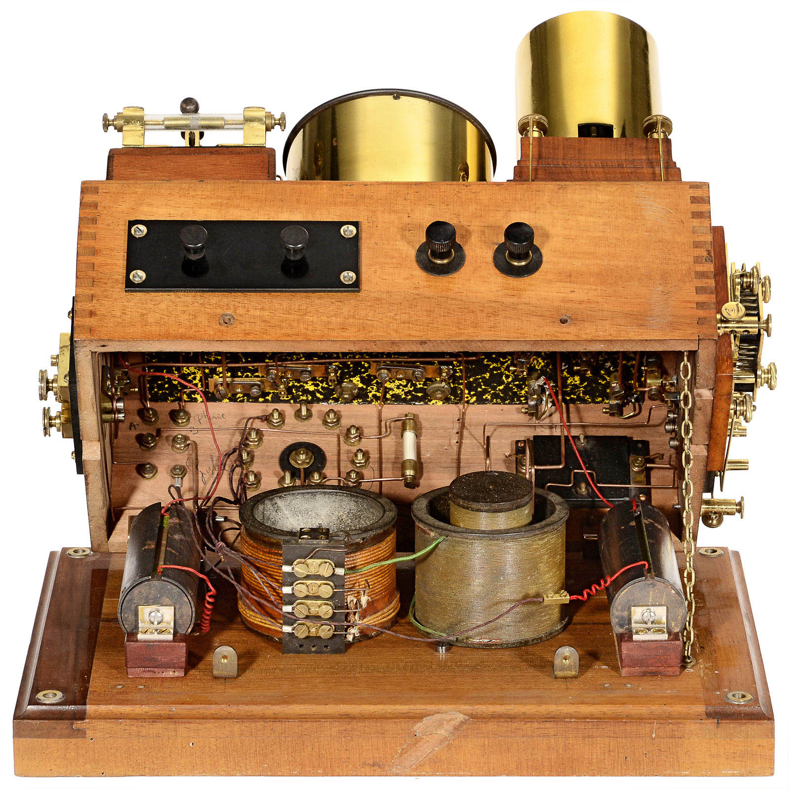 Laboratory Experimental Unit: Detector and Morse Receiver, c. 1910  France. Containing: detector - Image 3 of 3