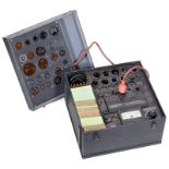 Funke Type RPG 4/3 Tube Tester, 1943  Bittdorf & Funke, Thuringia. With many cards, in metal