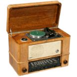 Recordophone Radio with Wire Recorder, c. 1950  Type T 22, by Lorenz for Radio Steiner, Switzerland,