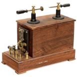 "Ancel" Induction Coil Set, c. 1910  By "Laboratoires Louis Ancel, Paris". For 4-in. sparks,