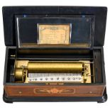 "Mandoline Extra" Operatic Musical Box by Bremond, c. 1875
No. 14903, playing one overture and