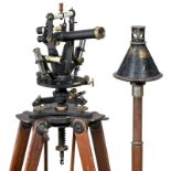 Surveying Equipment, 1928
1) Theodolite no. 66966 by "Max Hildebrand, Freiberg", length of the