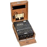 "Enigma M4" Cypher Machine, c. 1942  4-rotor naval Enigma machine, no. M 4609, by