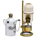 American Microscope Oil Lamp, c. 1870
By: "Holmes, Booth & Haydens Mfg. Co., Waterbury", original