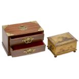 Reuge CH 3/72 Musical Box for the Chinese Market
Playing three Chinese airs, in two-draw cabinet,