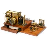Telegraph System by The Prussian Administration, c. 1880
Consisting of: Ink writer telegraph by Akt.