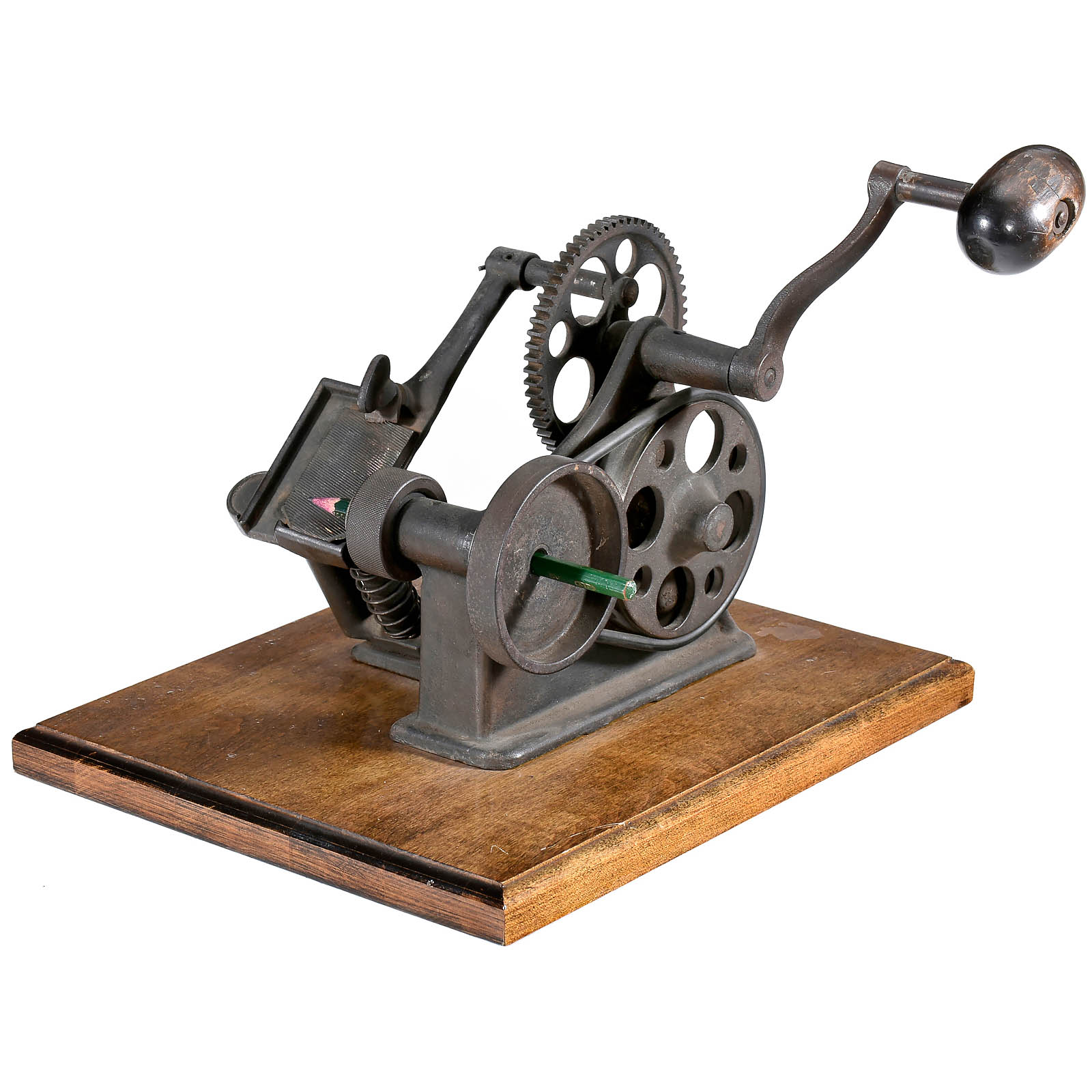 Pencil Sharpener by E.S. Stimpson, 1884
Early cast-iron machine, patented in the U.S. under no. - Image 3 of 5