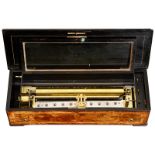 Mandolin Zither Musical Box by Auguste Perrelet & Co., c. 1880
Geneva, playing motifs from two