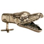 "Boa Constrictor" Trumpet Horn, from 1907
British manufacturer, nickeled brass, with maker's