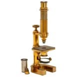 Brass Compound Microscope by Hartnack, c. 1880
Signed on the tube: "Dr. E. Hartnack, Potsdam",