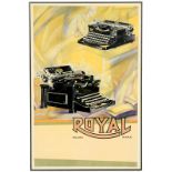 Poster "Royal Trade Mark", c. 1930
8-color lithograph by the Continental Litho. Corp., Cleveland,