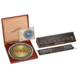 3 Disc Calculators
1) "The Adall Calculator" with original case, pen and instructions. – 2) "
