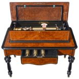 Interchangeable Musical Box by Nicole Frères, c. 1890
With 4 eight-air cylinders, 107 teeth in