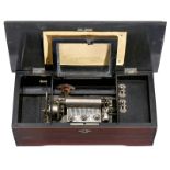 "Super Extra" Musical Box by Charles Ullman, c. 1900
No. 9123, playing six popular airs, with