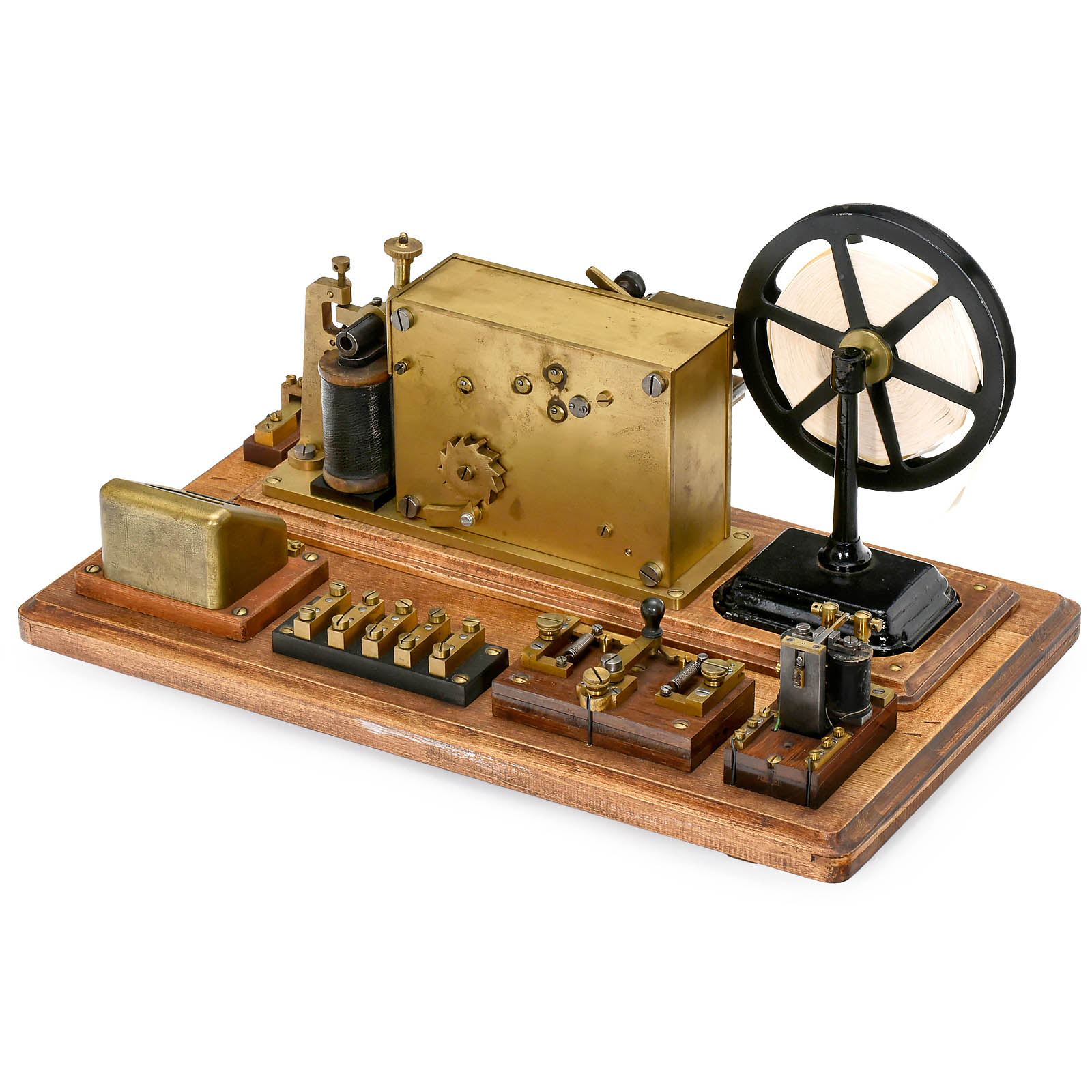 German Telegraph System by Siemens & Halske, c. 1880
Used by the German Imperial Railway; comprising - Image 2 of 2