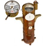 Marine Compass and Engine Telegraph, c. 1890
1) "The Ontario Hughes Owens Ltd., Canada", ship's