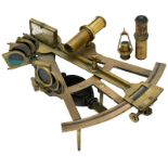 Sextant by McGregor, c. 1870
Signed: "D. McGregor, Glasgow & Greenock", brass, silver scales, 7