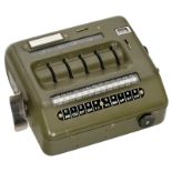 Transvertex HC-9 Cypher Machine, c. 1955
Manufactured by AB Transvertex, Stockholm, used by the