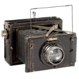 Deck-Rullo Nettel by Zeiss Ikon, 1926 Zeiss Ikon, Dresden. Plate size 10 x 15 cm, shutter needs