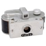 Rare "Kalos" Subminiature Camera, 1950 Kalos Karlsruher-Camera Bau Otto Seidel KG (Kalos Kamerabau