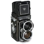 Early Wide-Angle Rolleiflex, 1961 Franke & Heidecke, Braunschweig. No. W 2491616, with plane glass