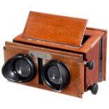 Heidoplast Stereo Viewer 6 x 13, 1927 Planox, Paris, for Franke & Heidecke, Braunschweig, hand-