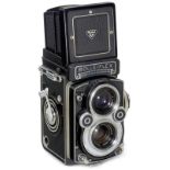 Rolleiflex 3,5 F "Xenotar" (White Face), c. 1975 Franke & Heidecke, Braunschweig. No. 3,5 F 2851309,