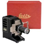 Leitz Parvo Projector VIIIc, 1938 Leitz, Wetzlar. No. 64186, bakelite body, Hektor 2,5/8,5 cm,